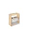 Rev-A-Shelf Maple Veneer, Light Brown, 8.62 in W, 20.29 in H, 19.56 in D, 19 in L, Light Brown 445-VCG20SC-8 - alternate 1